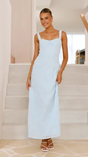 Gianna Maxi Dress - Blue Lace,prom dresses,wedding guest dresses,homecoming dresses,bridesmaid dresses,cocktail dresses,women clothing,summer dresses,formal dresses,sundresses,mother of the bride dresses,quince clothing,bodycon dress,dress casual,dress des