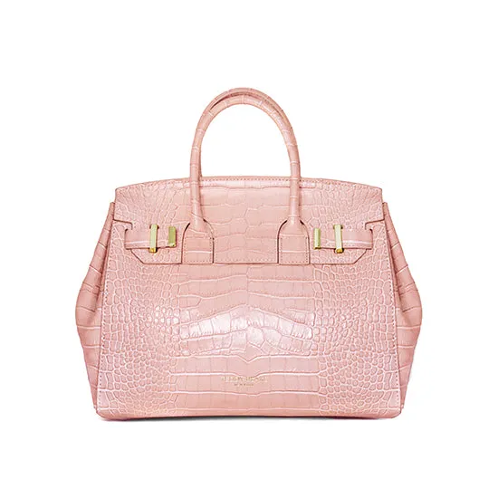 Gigi Croco  11" - Pink handle bags on sale