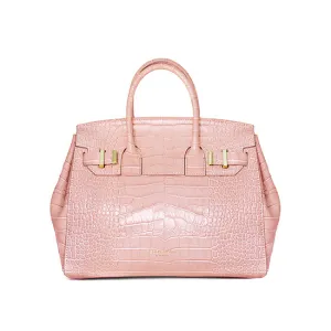 Gigi Croco  11" - Pink handle bags on sale