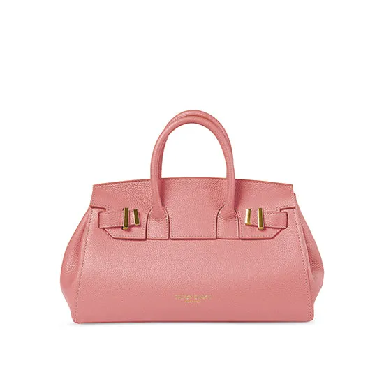 Gigi Low Dollarino  11" - Lobster Pink handle bags on sale