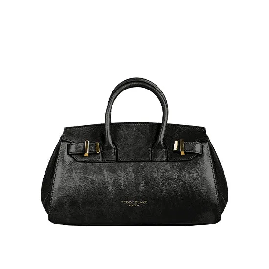 Gigi Low  Naplak 11" - Black handle bags on sale