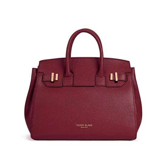 Gigi Stampato  11" - Dark Red handle bags on sale