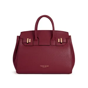 Gigi Stampato  11" - Dark Red handle bags on sale