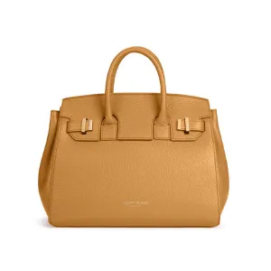 Gigi Stampato  11" - Mocha Brown handle bags on sale