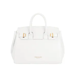 Gigi Stampato  11" - White handle bags on sale