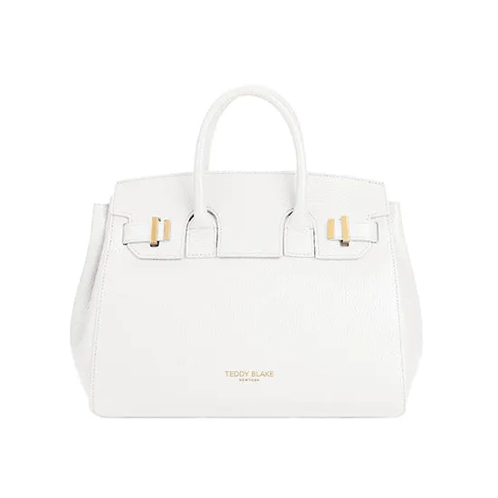Gigi Stampato  11" - White handle bags on sale