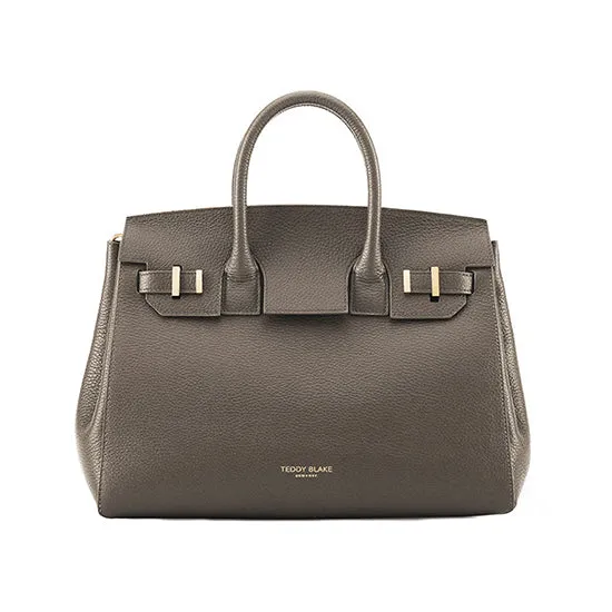 Gigi Stampato  13" - Dark Beige handle bags on sale