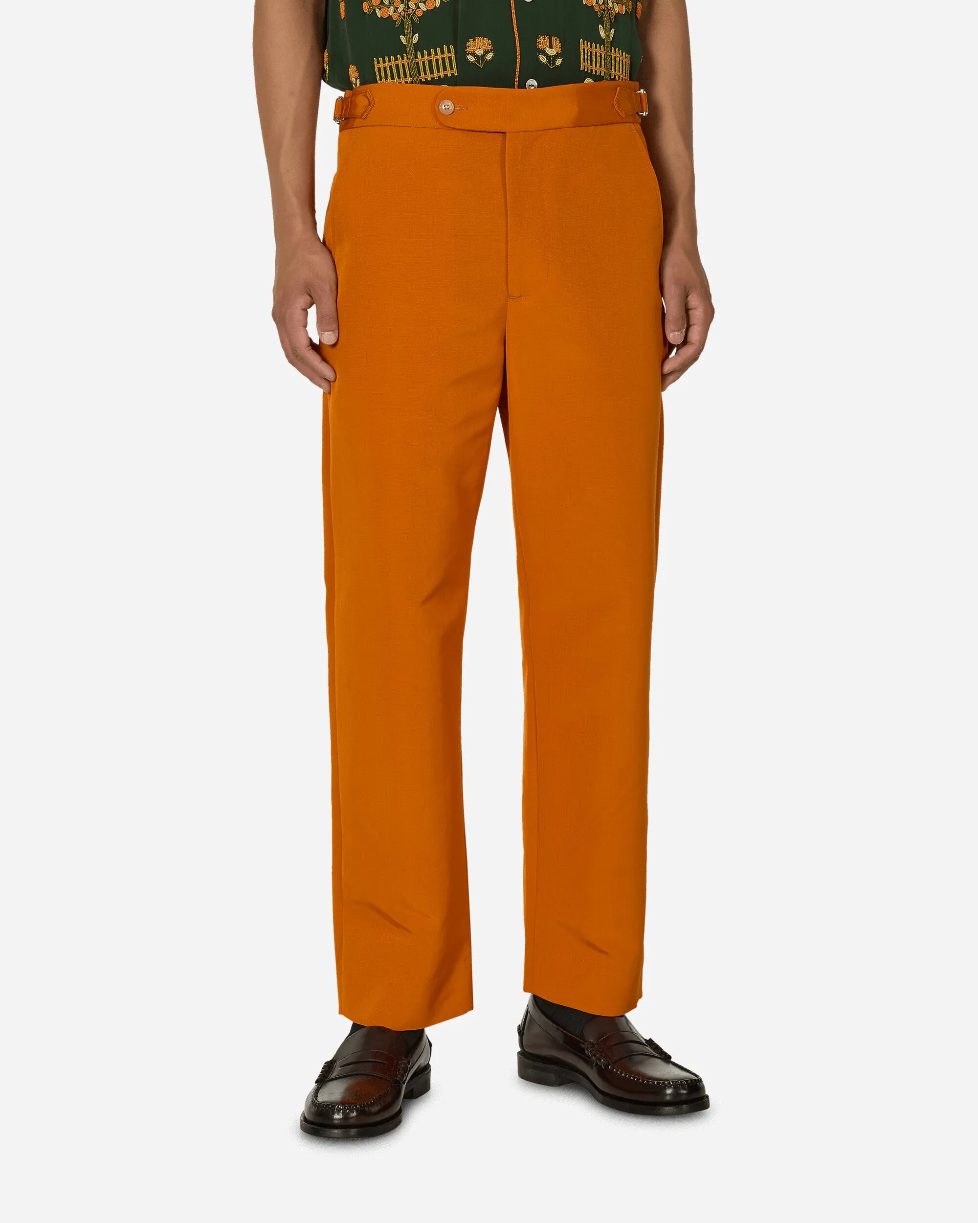 Ginger Faille Trousers Orange Men's sweatshirt