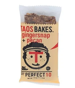 Gingersnap & Pecan Bar - 1pk portable camping kitchen set discount camping cookware kit sale olding camp kitchen box clearance