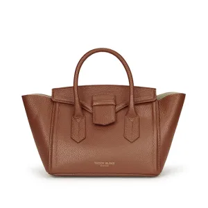 Giulia Stampato 10" - Camel Brown handle bags on sale