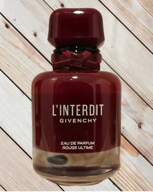 Givenchy L'INTERDIT EDP ROUGE ULTIME floral-perfume-women-glass