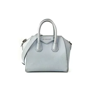 Givenchy Mini Antigona Light Blue Top Handle Bags Cheap