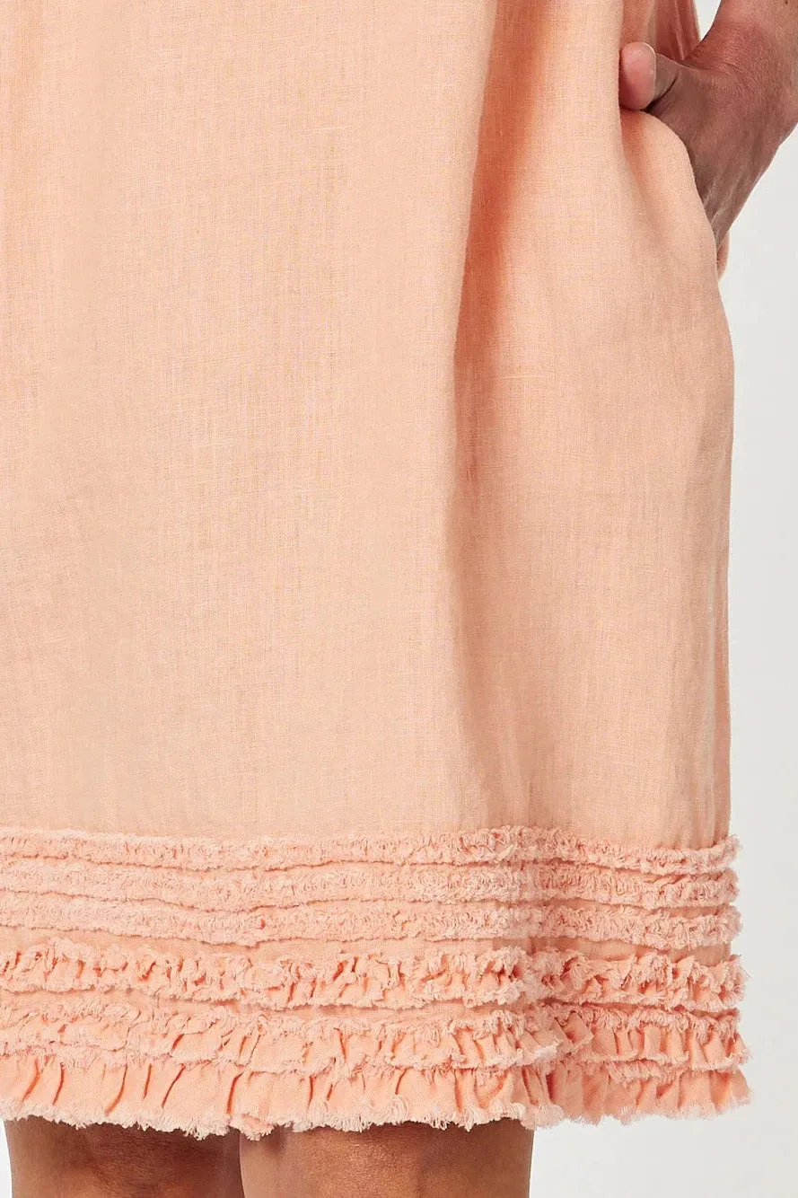 Gordon Smith Collection - 46000 Ruffle Hem Dress