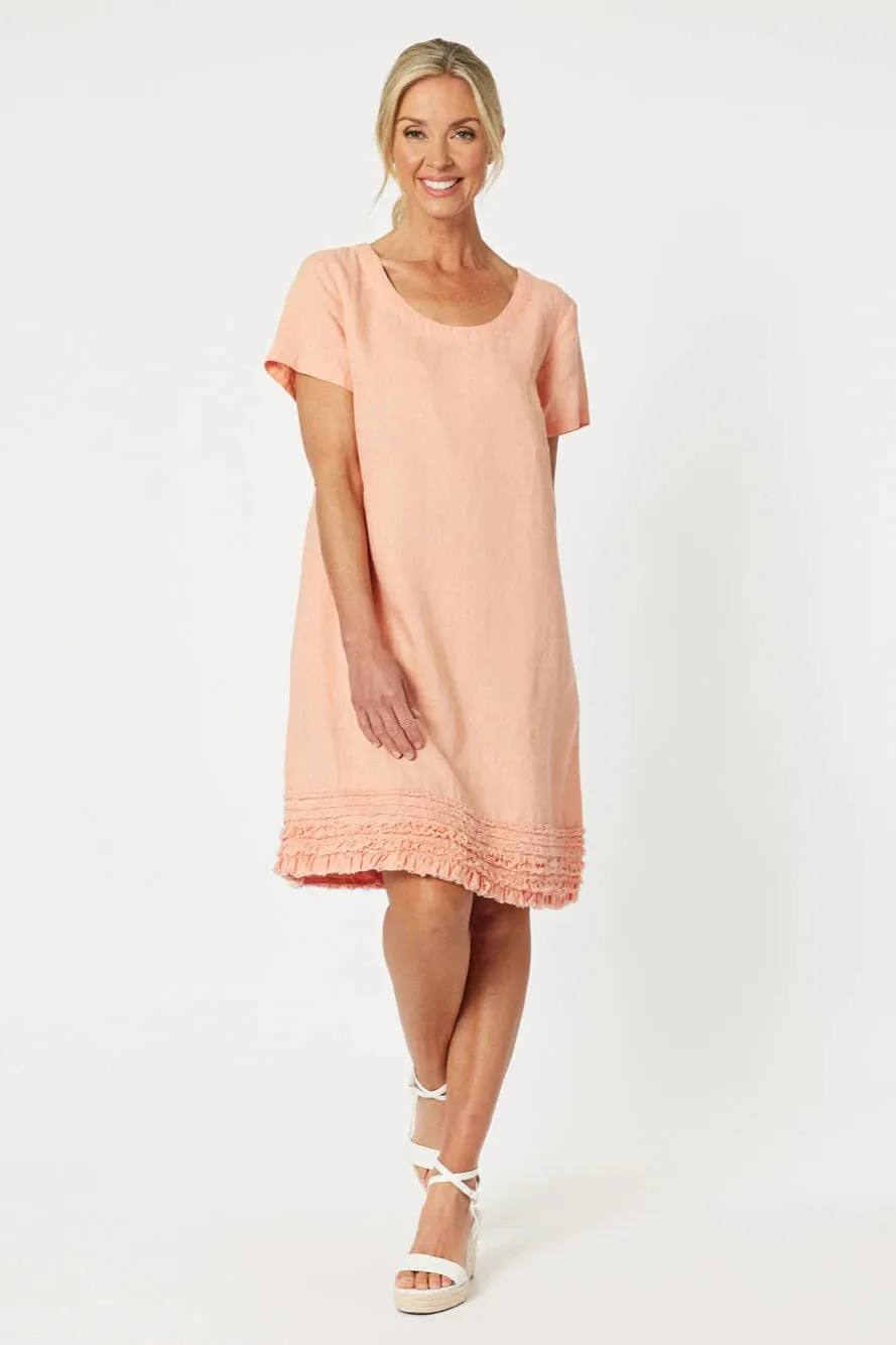 Gordon Smith Collection - 46000 Ruffle Hem Dress