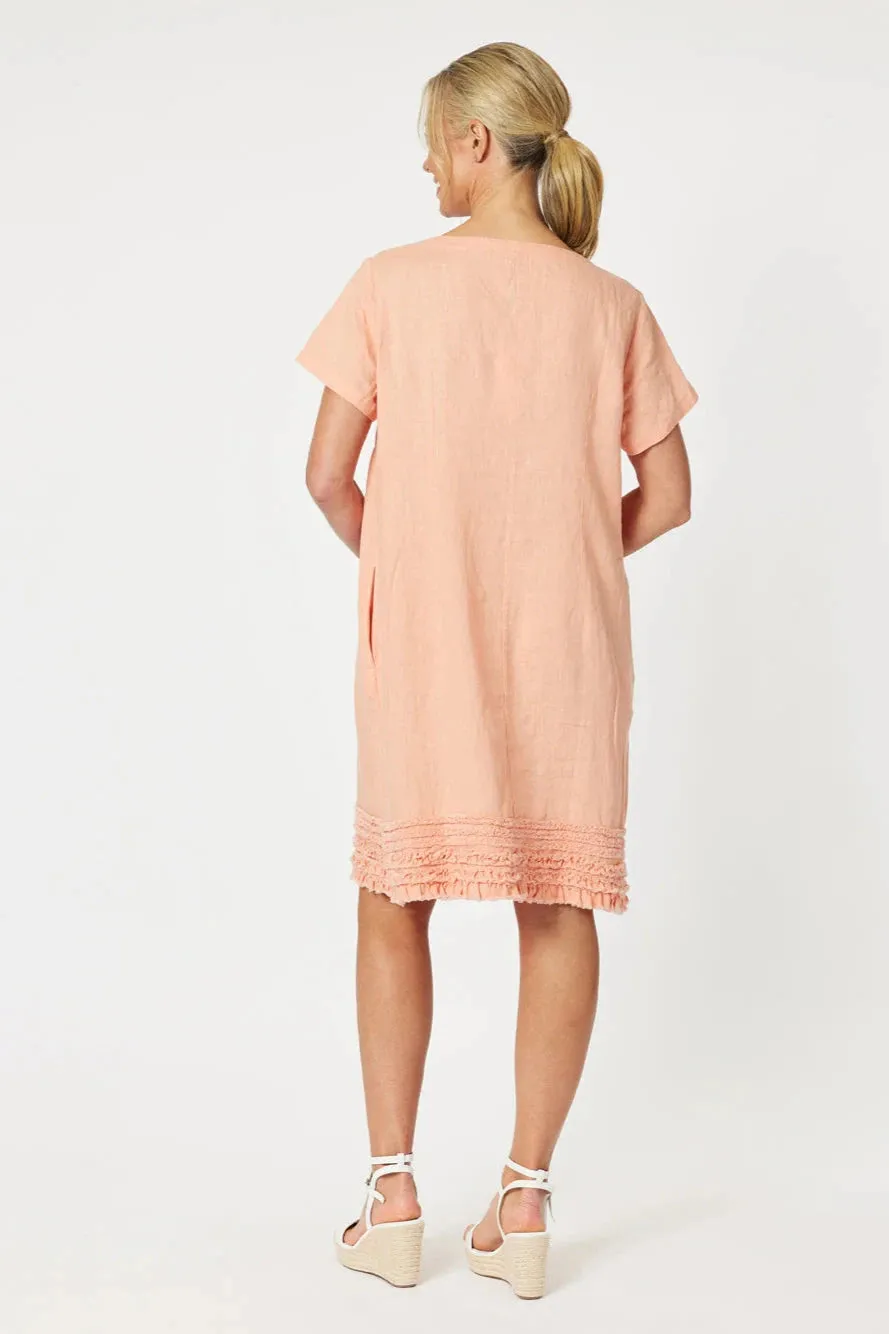 Gordon Smith Collection - 46000 Ruffle Hem Dress