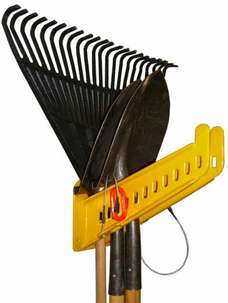 Green Touch Large Enclosed Trailer Hand Tool Rack TC053 for Enclosed Trailers