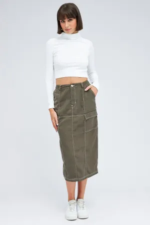 Grey Cargo Skirt Mid Rise Contrast Detail Utility,skirt,denim skirt,mini skirt,maxi skirt,jean skirt,skort,tennis skirt,pleated skirt,pencil skirt,bubble skirt,plisse skirt,fitted skirt,midi skirt,short skirt,short mini skirt,leather skirt,a line skirt,Spl