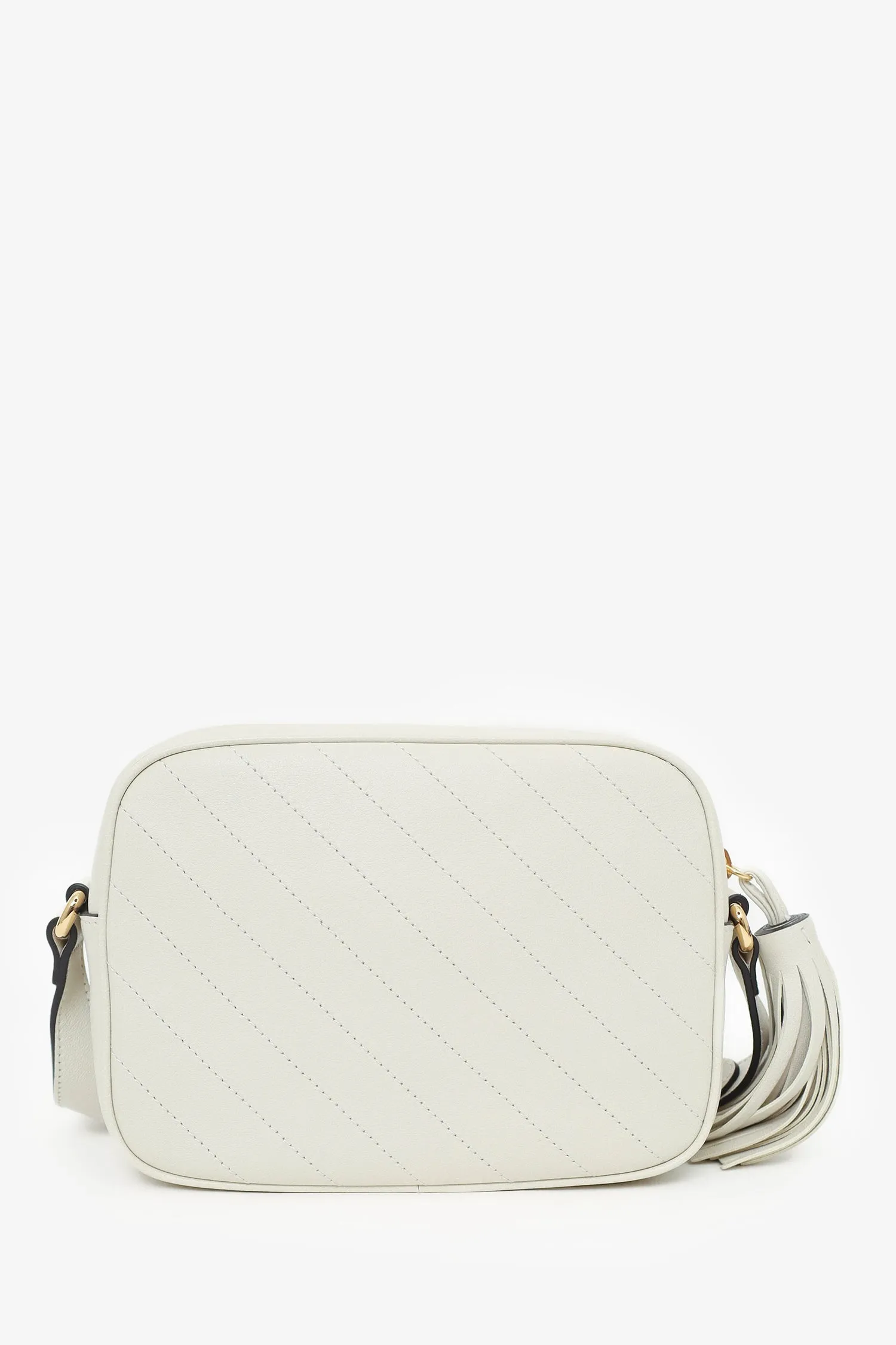 Gucci Beige Leather Mini 'Blondie' Crossbody Camera Bag