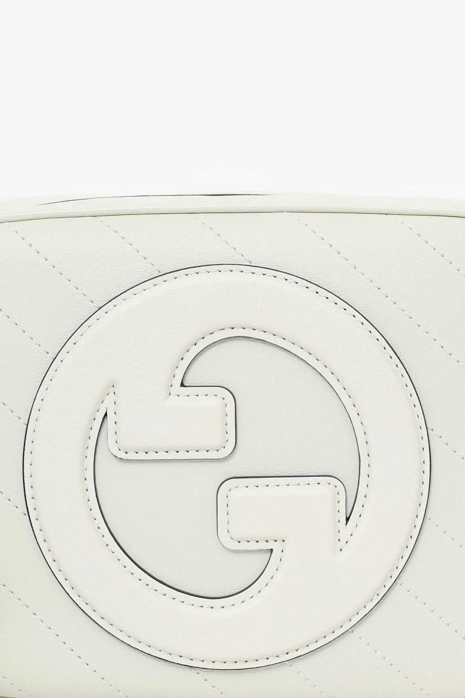 Gucci Beige Leather Mini 'Blondie' Crossbody Camera Bag anti-theft crossbody bags sale