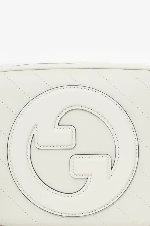 Gucci Beige Leather Mini 'Blondie' Crossbody Camera Bag anti-theft crossbody bags sale