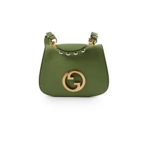 Gucci Blondie Medium Top Handle Shoulder Bag Green Crossbody Bags Cheap Online