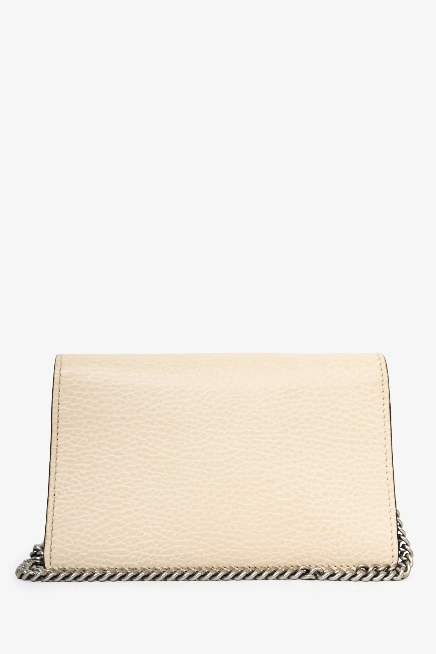 Gucci Cream Leather Super Mini Dionysus Crossbody anti-theft crossbody bags sale