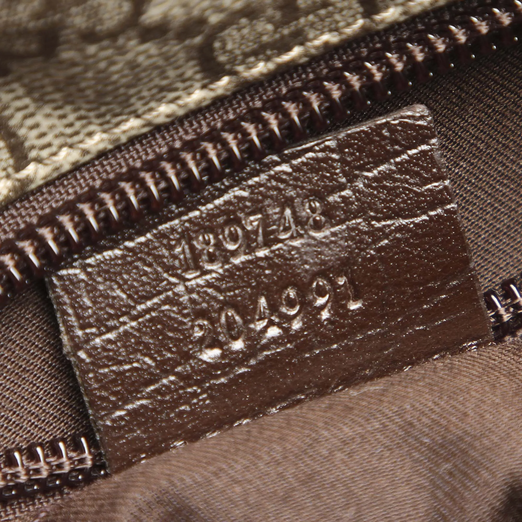 Gucci GG Supreme Crossbody Bag Brown