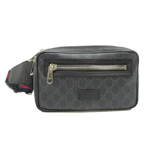 Gucci Gg Supreme Leather Fanny Pack (Pre-Owned) belt bags on sale