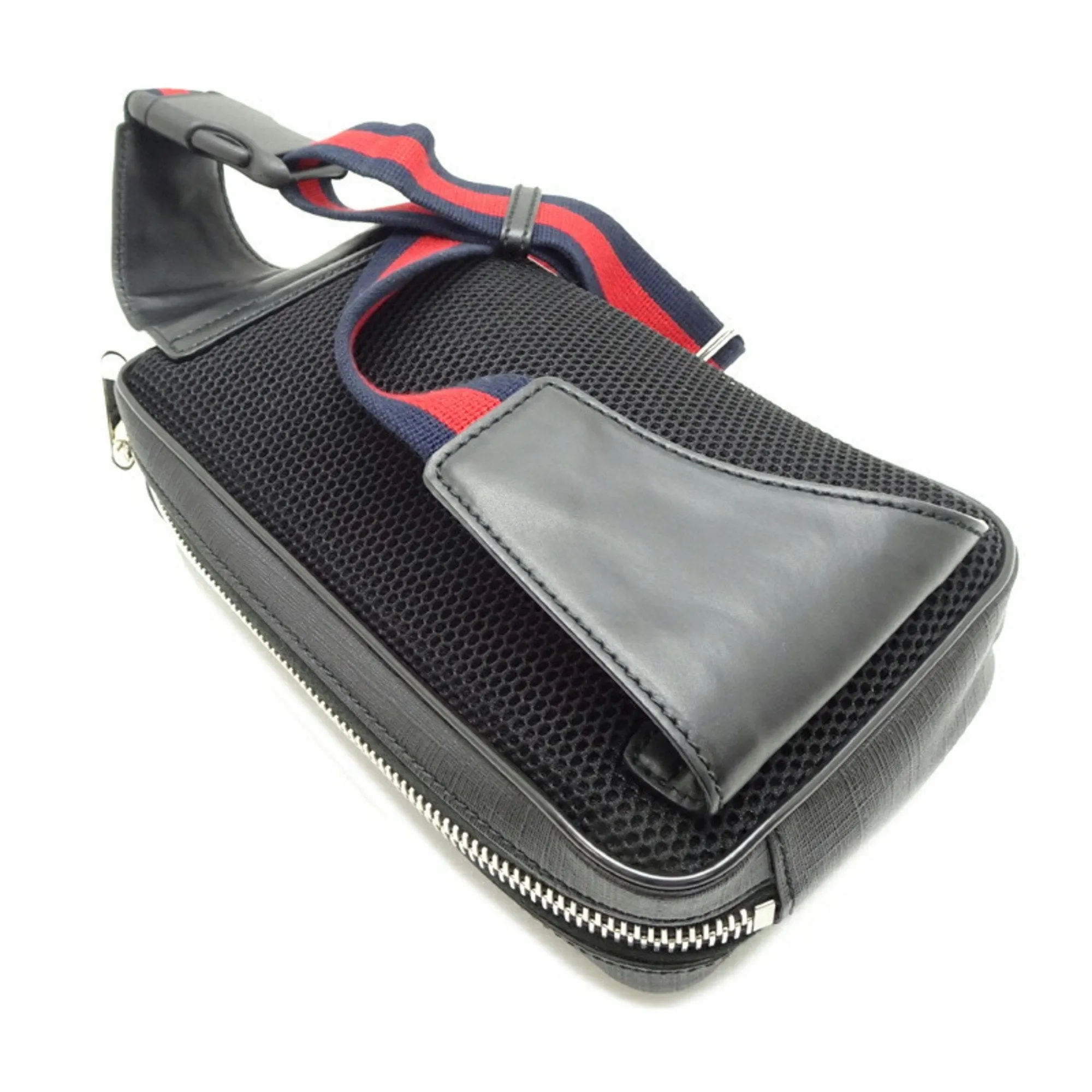 Gucci Gg Supreme Leather Fanny Pack (Pre-Owned)