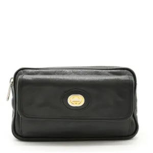 Gucci Leather Clutch Bag Fanny Pack Sling Bag (Pre-Owned) belt bags on sale