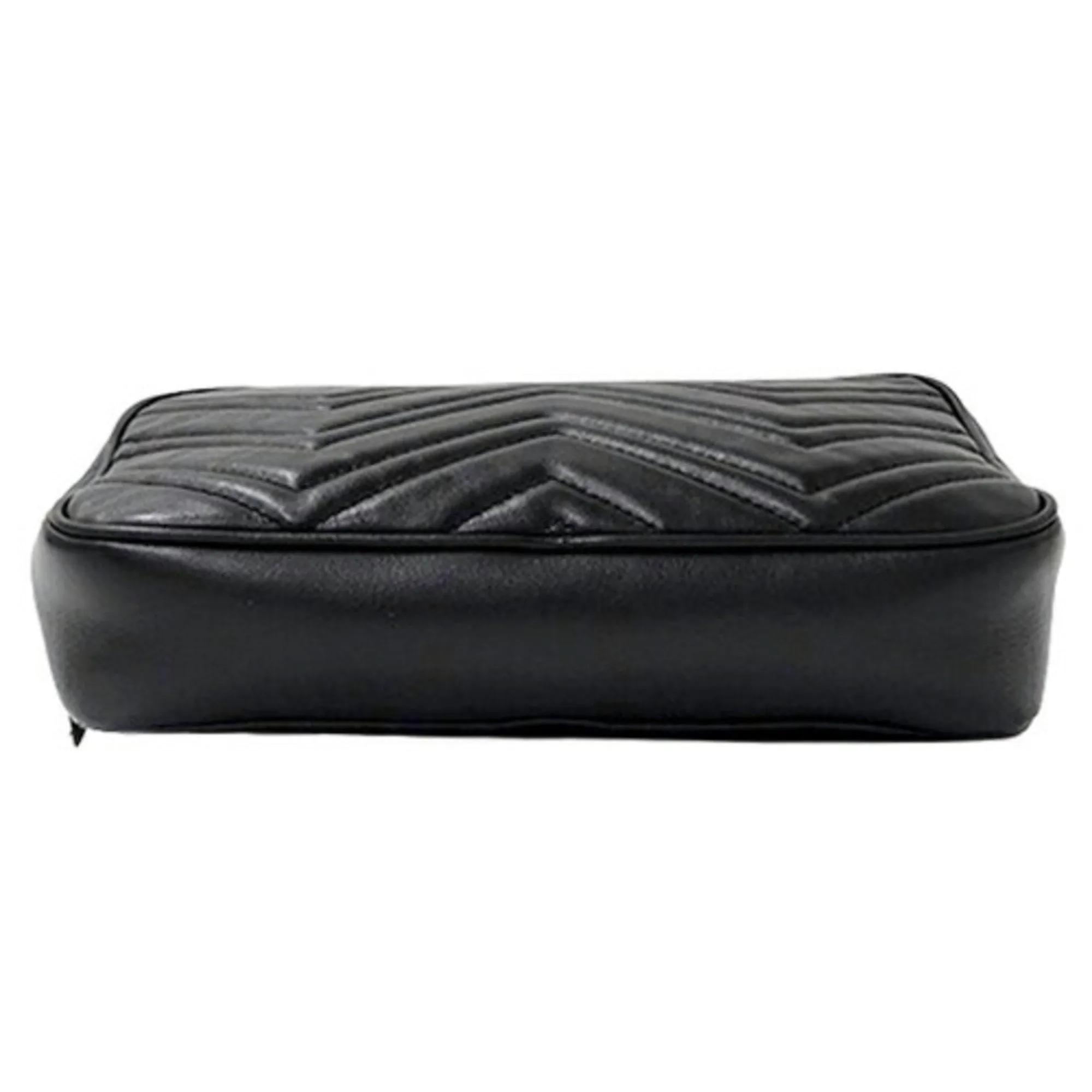 Gucci Leather Fanny Pack Sling Bag (Pre-Owned)