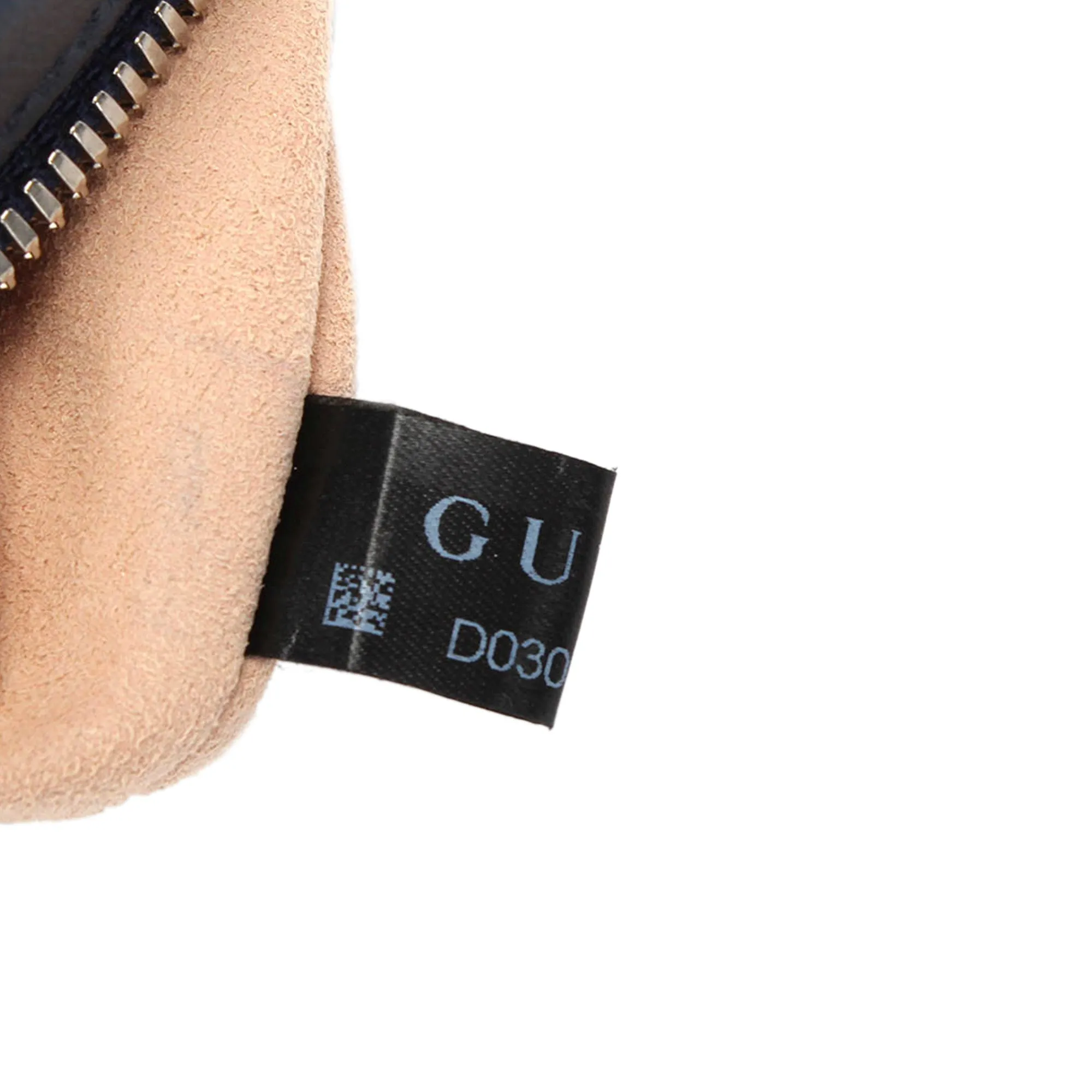 Gucci Mini GG Marmont Round Leather Crossbody Bag Blue