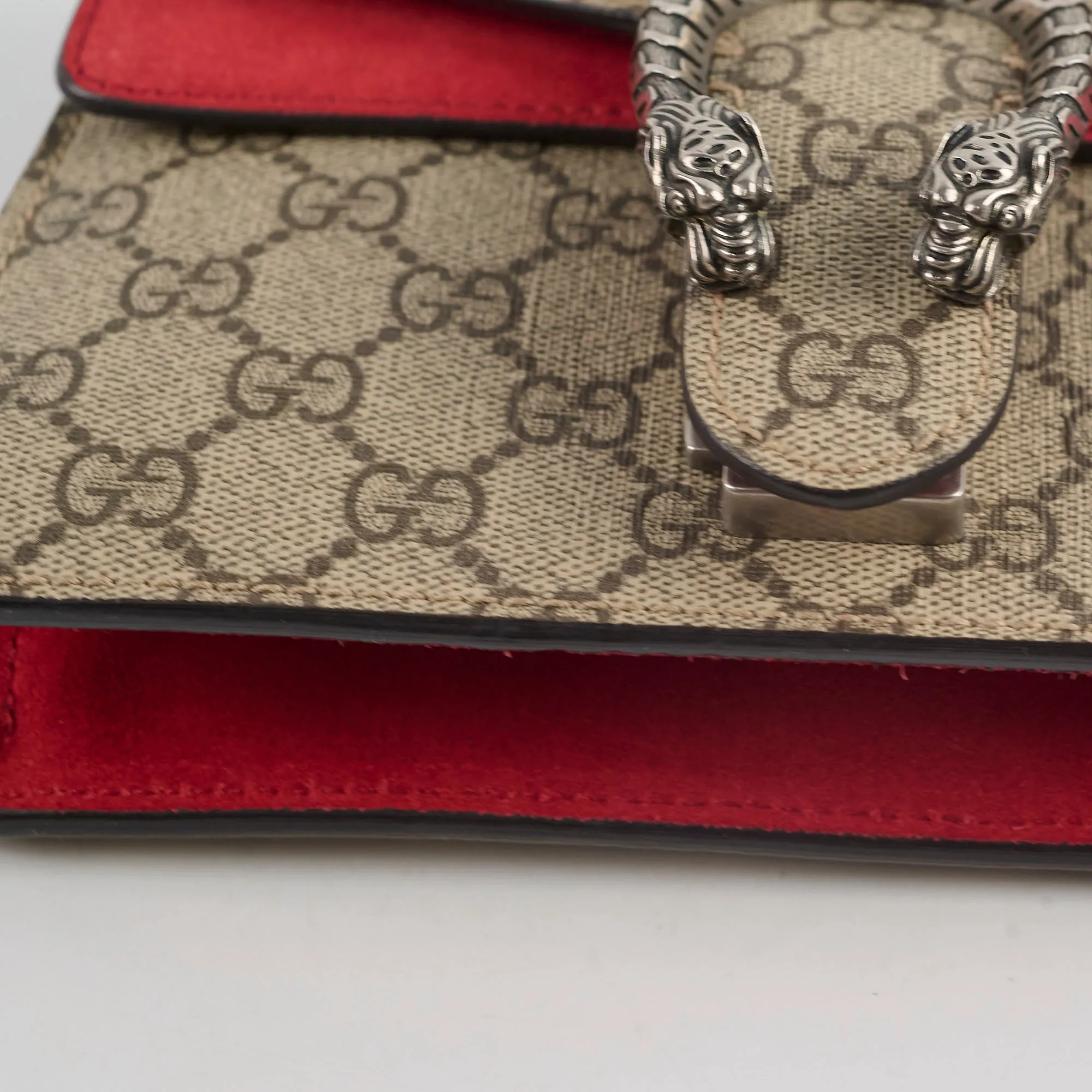 Gucci Mini Supreme Dionysus Red