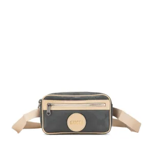 Gucci Nylon Leather Fanny Pack Sling Bag (Pre-Owned) belt bags on sale