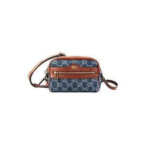 Gucci Ophidia Small Denim Crossbody Bag Crossbody Bags Cheap Online