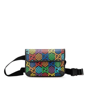 Gucci Pvc Leather Sling Bag (Pre-Owned) belt bags on sale