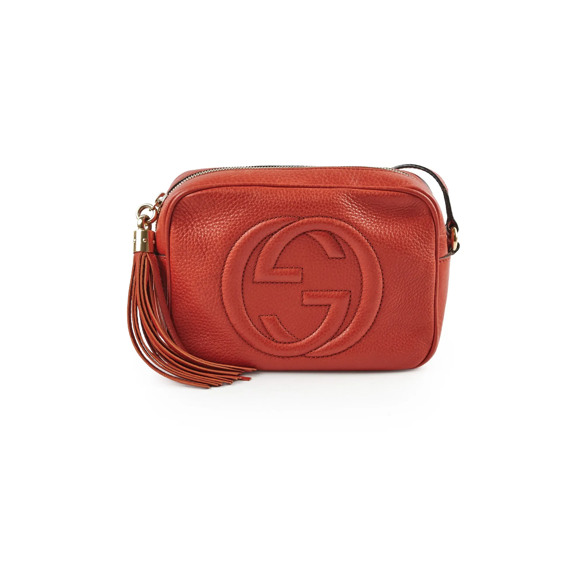 Gucci Soho Disco Bag Orange Crossbody Bags Cheap Online