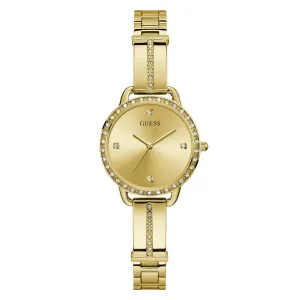 GUESS Ladies Gold Tone Analog Watch GW0022L2 