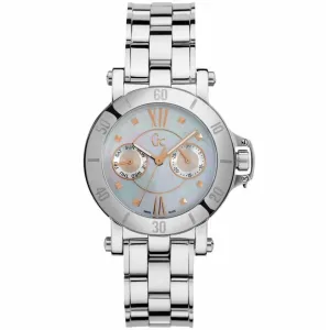Guess Women's Watch - Sport Chic Quartz Blue Dial Silver Steel Bracelet | X74012L1S Luxury Quartz Watch Quartz Watch Sale