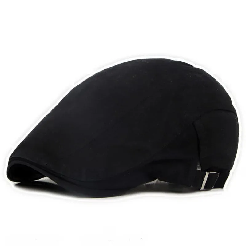 Hammond Plain Cotton Flat Cap
