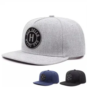 H&H Dream Classic Snapback Cap boater hat with bow in beach sunlight