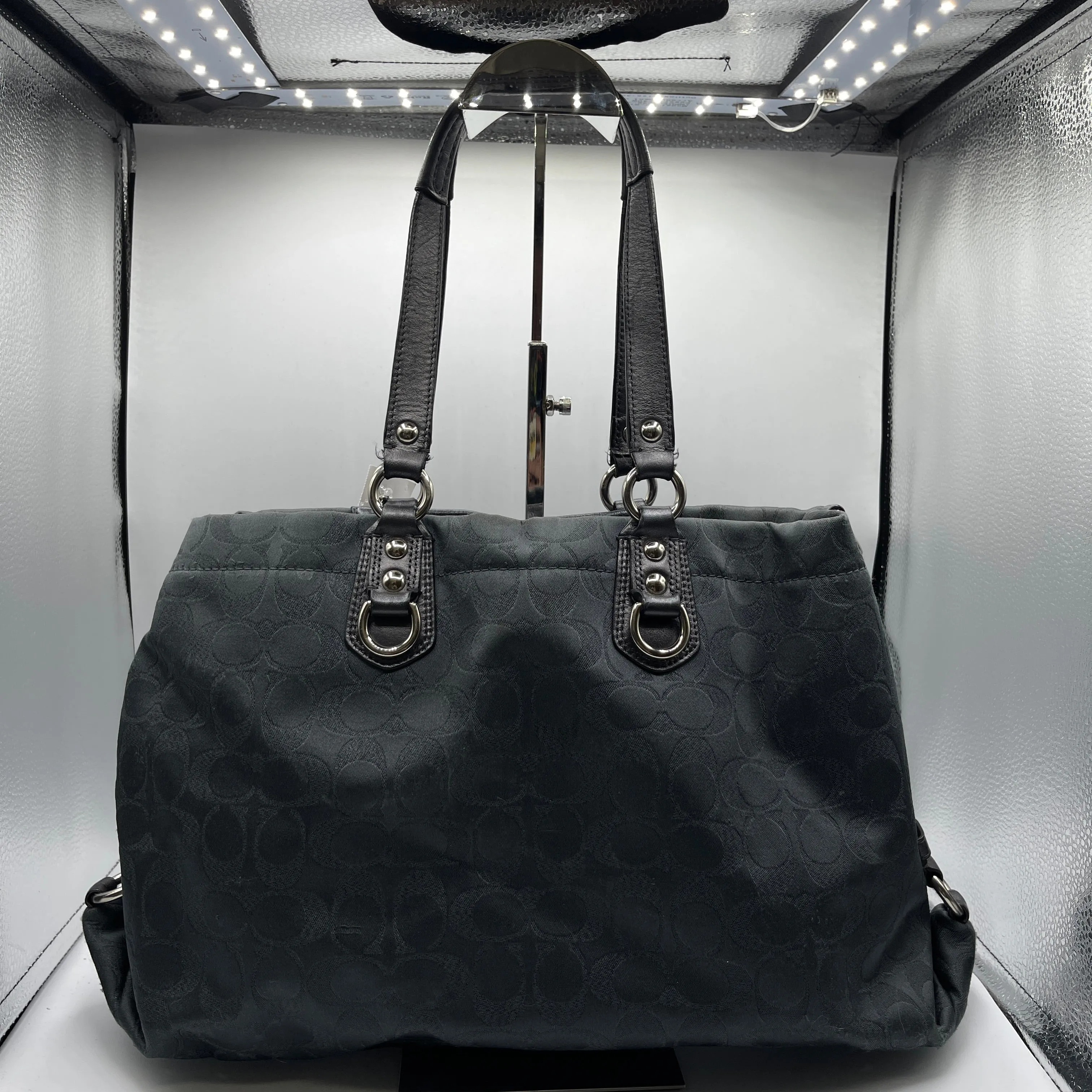 HANDBAG DESIGNER by COACH In BLACK, Size: MEDIUM