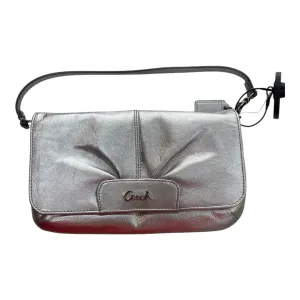 Handbag Designer By Coach In Silver, Size:Medium handbags outlet