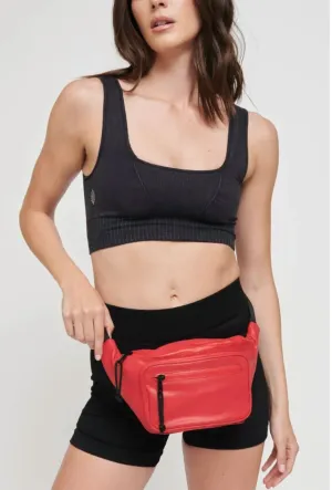 Hands Down Belt Bag In Red belt bags on sale