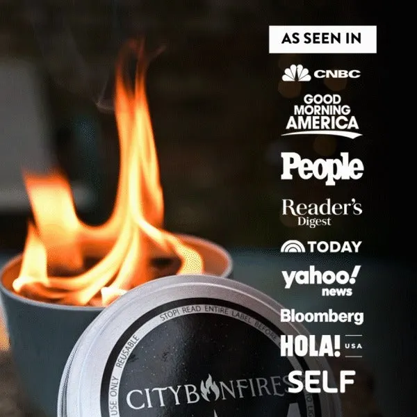 Happy Holidays Limited Edition Portable Fire Pit