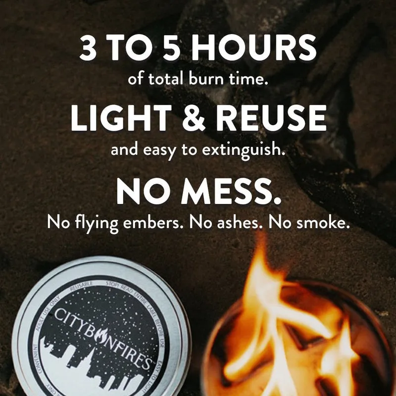 Happy Holidays Limited Edition Portable Fire Pit