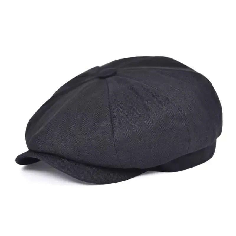 Hardy Linen Newsboy Cap