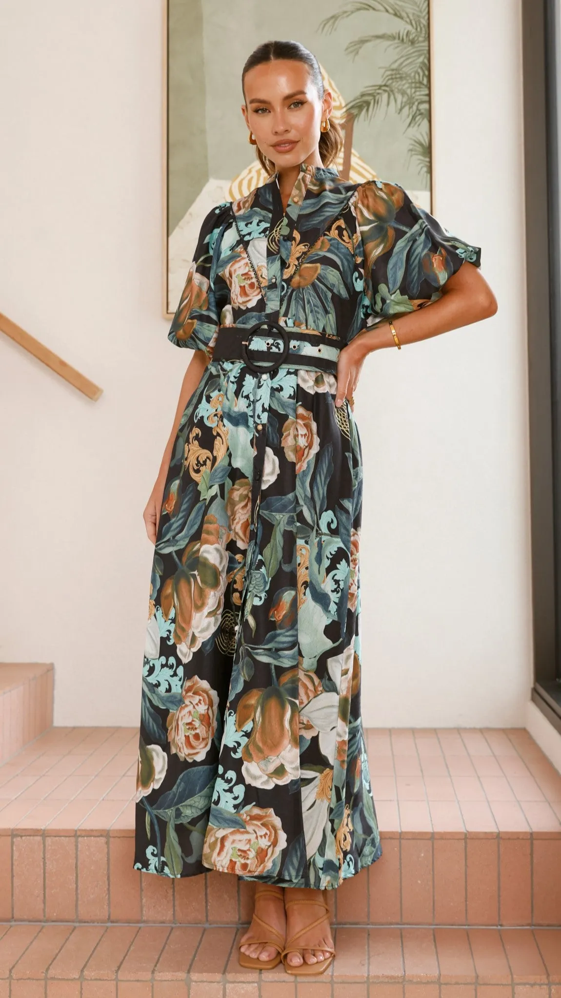 Hedley Maxi Dress - Noir