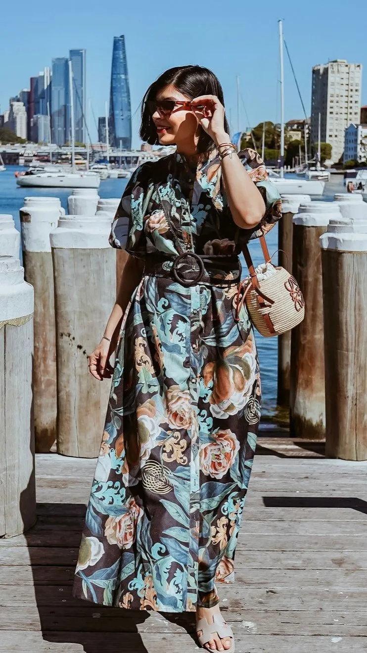 Hedley Maxi Dress - Noir