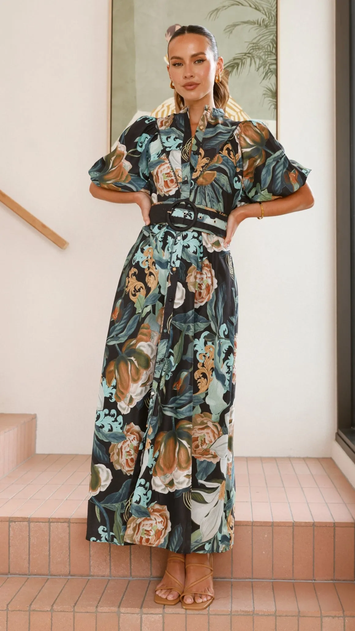 Hedley Maxi Dress - Noir